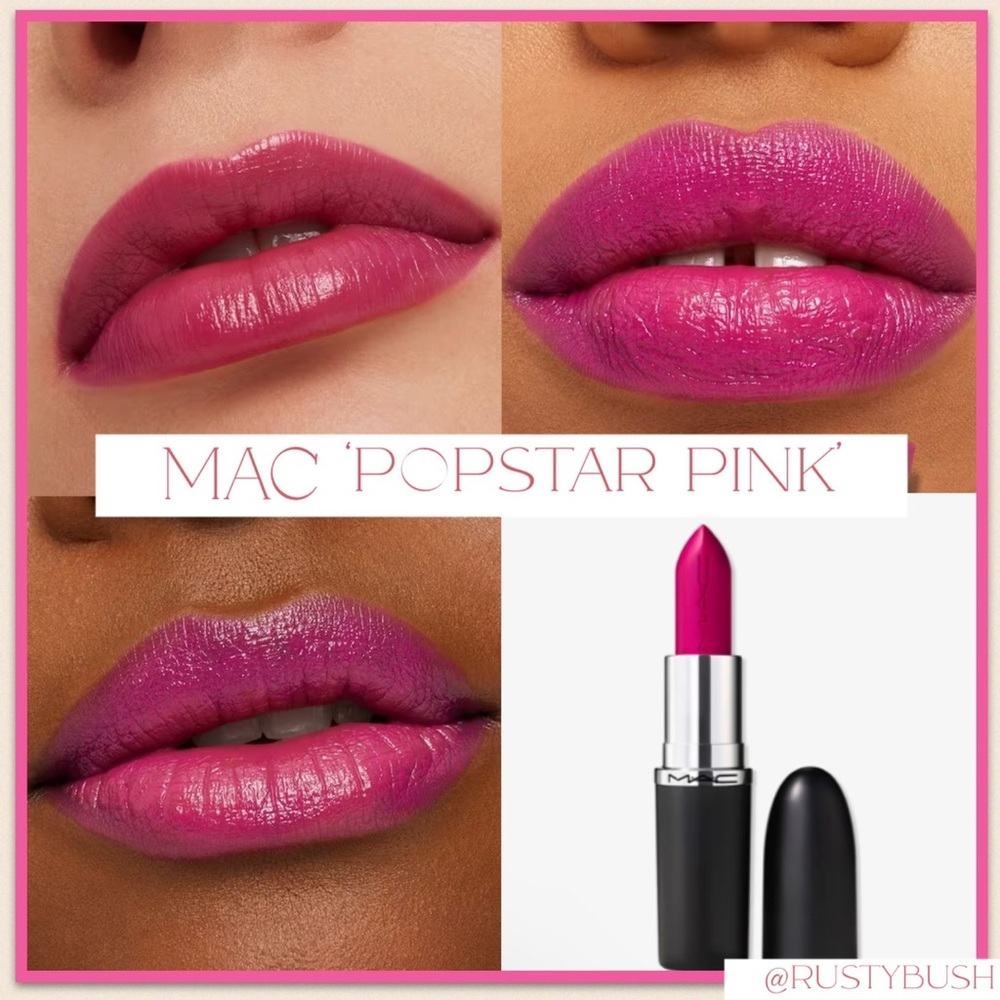 ‘Popstar Pink’ M·A·Cximal Sleek Satin Lipstick